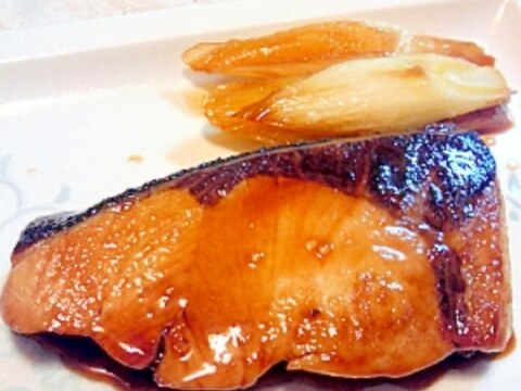 *蒸してふっくらぶりの照り焼き